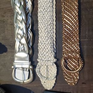 2 vintage Y2k belts.